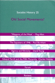 Cover of Socialist History, No 25